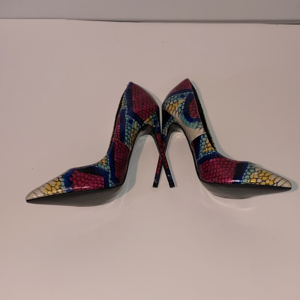 5 inch Multi colored heels